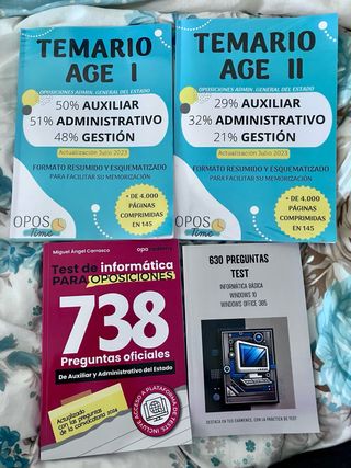 temario Opostime Age I y II 2023 informatica