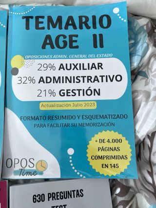 temario Opostime Age I y II 2023 informatica