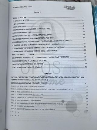 temario Opostime Age I y II 2023 informatica