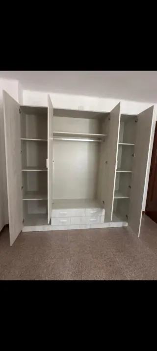 Armario 4 puertas madera