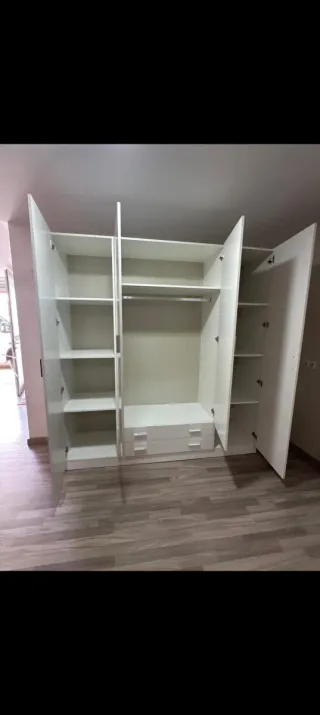 Armario 4 puertas madera