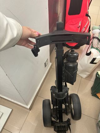 Bolsa y palos de golf