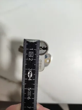 Bombín Seguridad ISEO 30x30mm + 3 Llaves