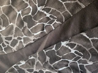 Vestido marrón estampado animal print