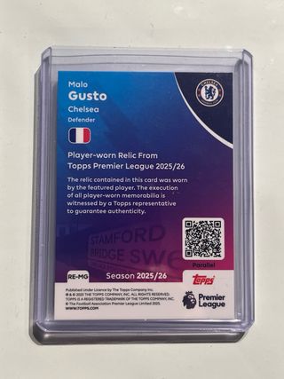 Malo Gusto Patch /75 Topps Premier