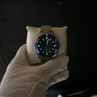 TAG Heuer Aquaracer Cronógrafo Azul