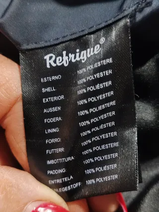 Refrigue Giubbino Trapuntato Uomo Blu S