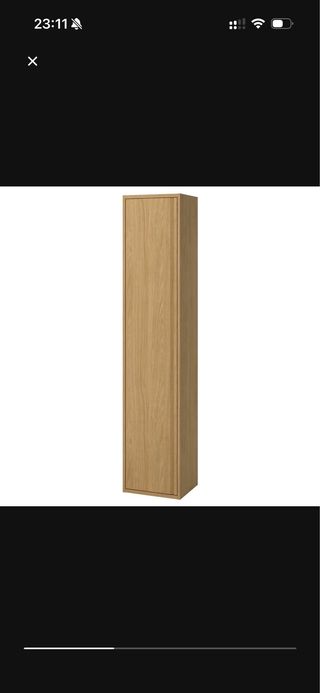 Armadio Alto Bagno IKEA ÄNGSJÖN Legno Chiaro