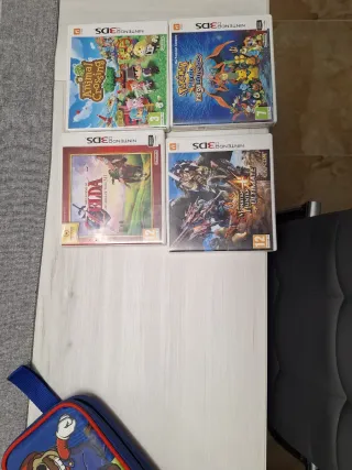 Nintendo 2DS XL Pokeball + juegos