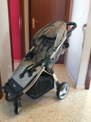 Silla de paseo gris
