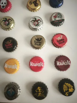 Chapas Cervezas Belgas Colección