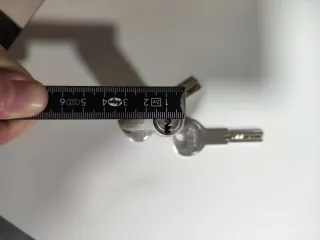 Bombín Seguridad ISEO 35x45mm + 4 Llaves