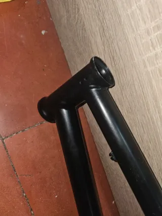 Cuadro BMX Whetepeople + Bielas Salt + horquilla