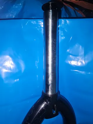 Cuadro BMX Whetepeople + Bielas Salt + horquilla