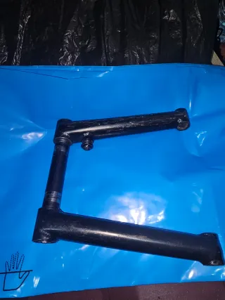 Cuadro BMX Whetepeople + Bielas Salt + horquilla