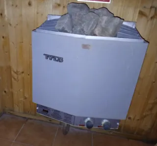 Calefactor Sauna Tylo Metálico Piedras