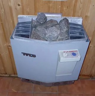 Calefactor Sauna Tylo Metálico Piedras