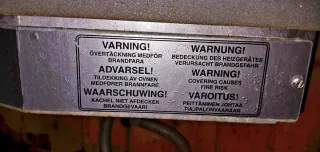 Calefactor Sauna Tylo Metálico Piedras