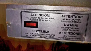 Calefactor Sauna Tylo Metálico Piedras