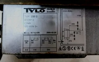 Calefactor Sauna Tylo Metálico Piedras
