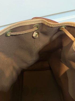 Bolso Louis Vuitton Noé Marrón Original