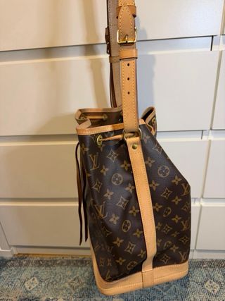 Bolso Louis Vuitton Noé Marrón Original