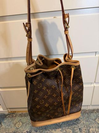 Bolso Louis Vuitton Noé Marrón Original
