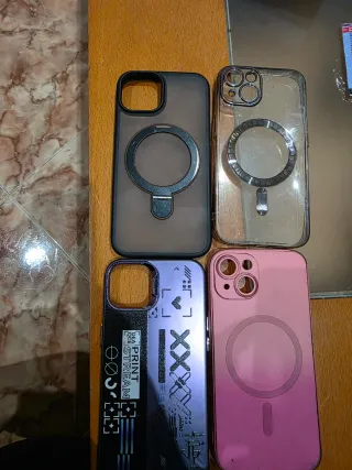 iPhone 14 azul 128GB (cristal trasero roto)