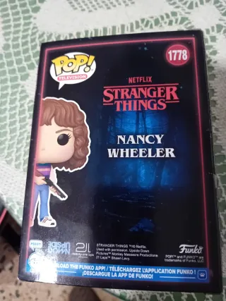 Caja Funko Pop Nancy Wheeler 1778 Stranger Things
