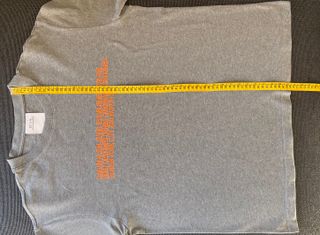 T-Shirt Calvin Klein Cinzenta | M | Algodão |