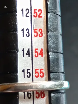 Anillo Plata Ley rubí facetado