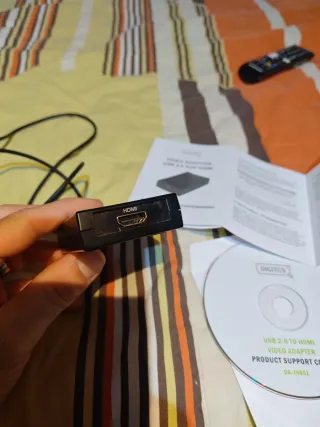 Adaptador Video DIGITUS USB 2.0 a HDMI