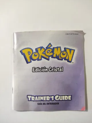 Pokemon Edicion Cristal Nintendo Gameboy Color