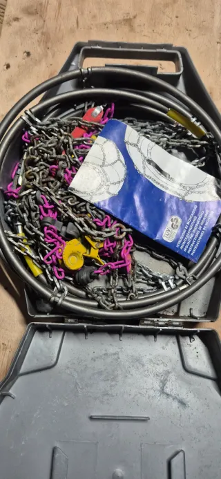 Cadenas Nieve Coche Furgoneta ABS 9mm