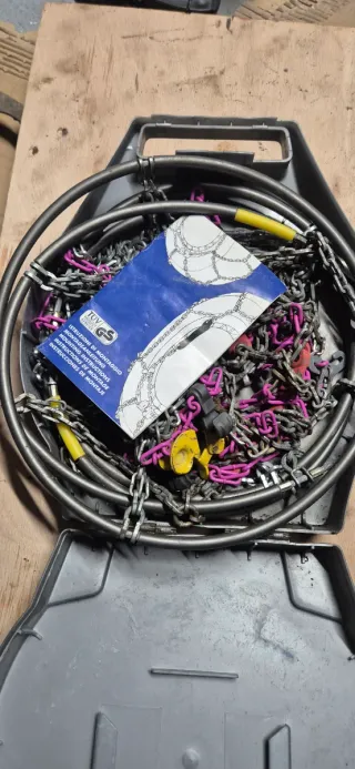 Cadenas Nieve Coche Furgoneta ABS 9mm