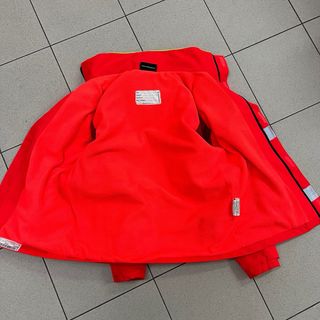 Giacca da lavoro alta visibilità rossa