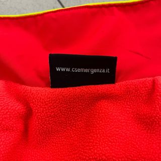 Giacca da lavoro alta visibilità rossa