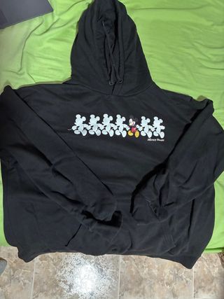 Sudadera Negra Mickey Mouse
