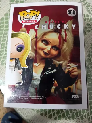 Caja vacía Funko Pop! Tiffany Bride of Chucky 468
