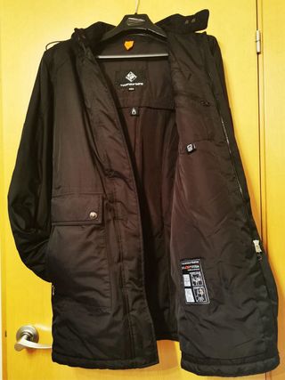 Chaqueta moto mujer negra