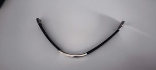 Pulsera LOTUS Plata y Negro