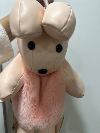 Mochila Conejito Rosa Peluche
