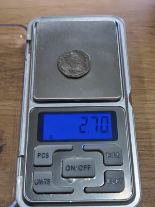 Moneda Romana Emperador Galieno.