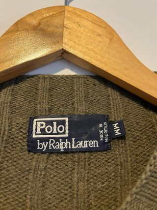 Jersey Ralph Lauren Lana Verde Talla M