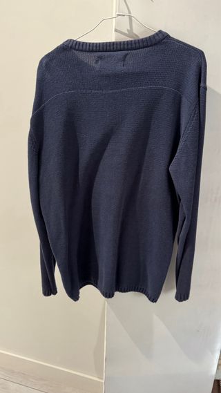 Jersey azul de punto
