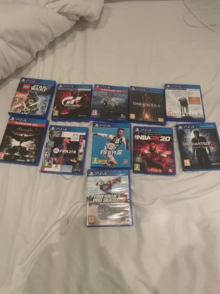 Lote Juegos PS4 y sirven tmb para Ps5.