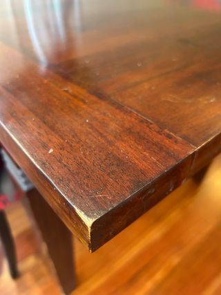 Mesa de comedor rectangular extensible