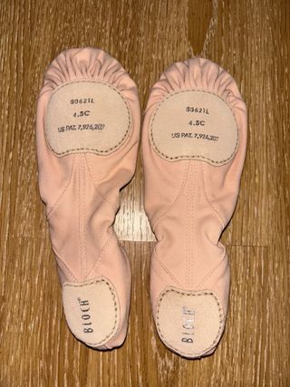 Zapatillas de ballet Bloch rosas nuevas 37