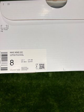 Nike Mind 001 Slide Light Smoke Grey 41