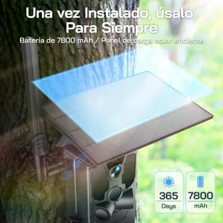 Cámara de Caza WOLFANG Solar 4G LTE